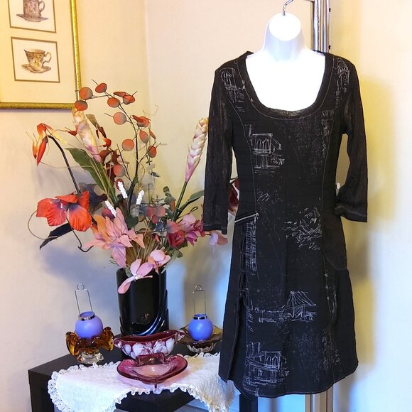 NWT Simon Chang Well Tailored Lined Dress Spring Fall Dress Size 8 - Picture 8 of 8